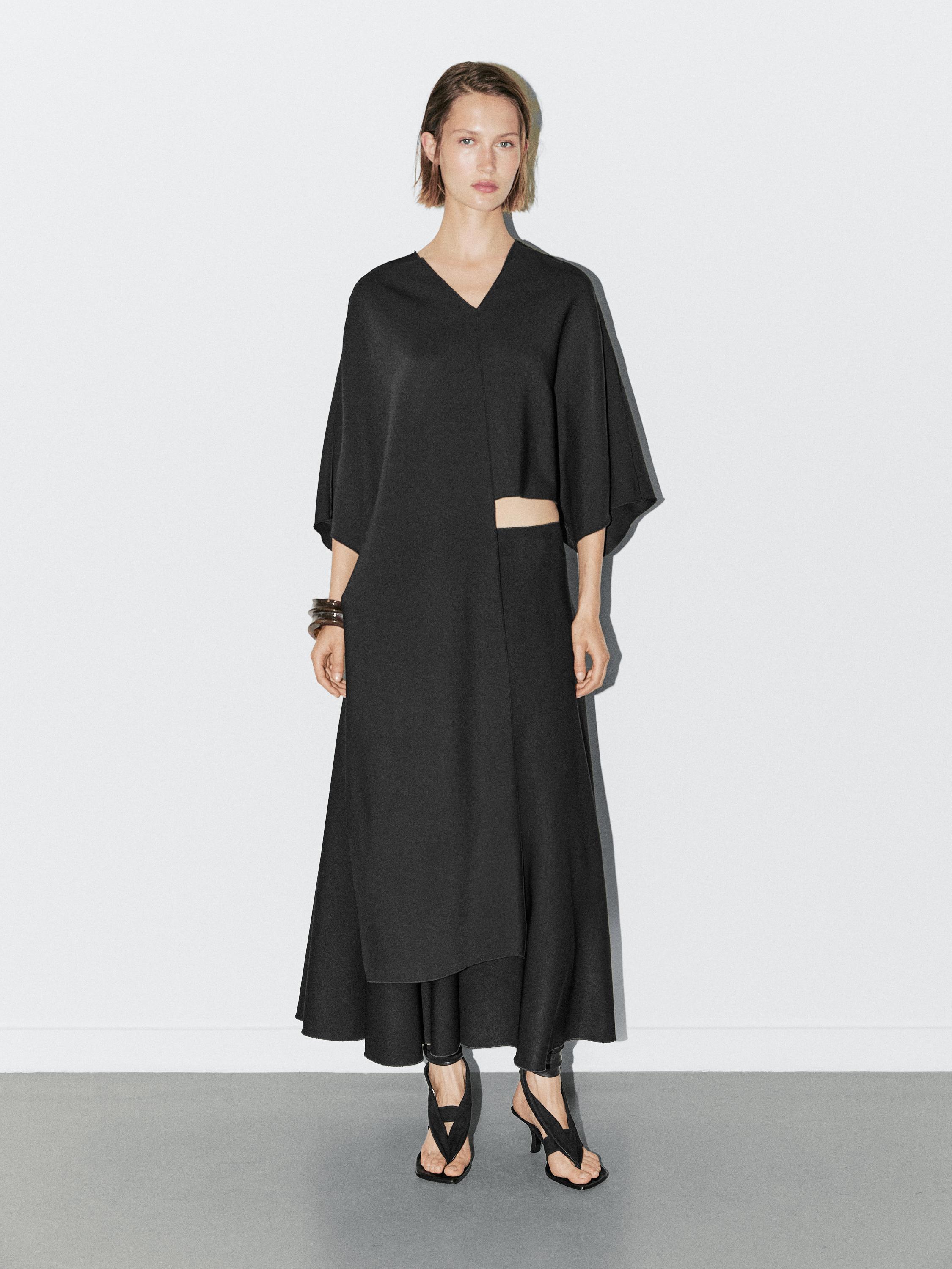 Flowing flounce skirt - STUDIO